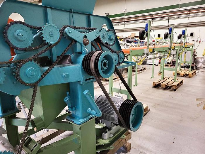 Used Söderhamn( Kockums )Edger 511-A with complete automatic mechanization