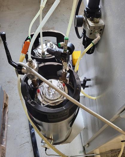 Used VITAP Inserix semi-automatic drilling, gluing and dowel inserting machine