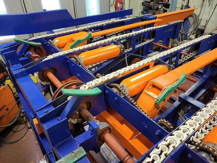Used Kujakon SSHK-5 stacking line for sawn timber 6m