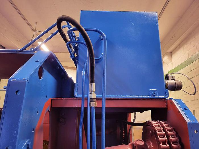 Refurbished Valonkone Debarking machine Valonkone VK26T-2 rotors with in and out feeding conveyor