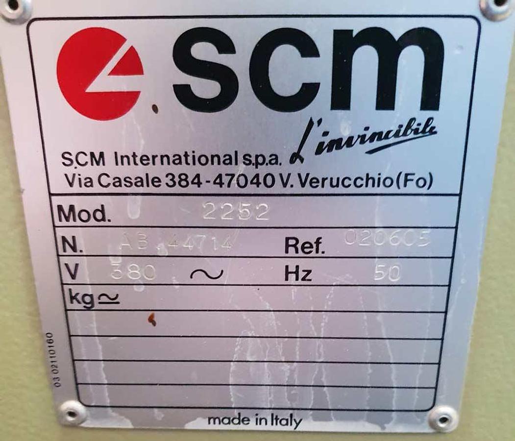 Used SCM Combi planer 2252