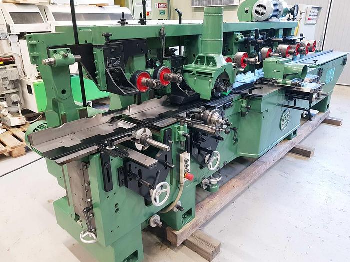 Used WEINIG planer / Moulder machine UNIMAT U22 N 6 spindles