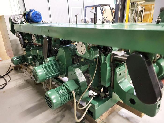 Used 1984 Weinig Germany Four side planer / moulder Unimat 22N, 7 spindles