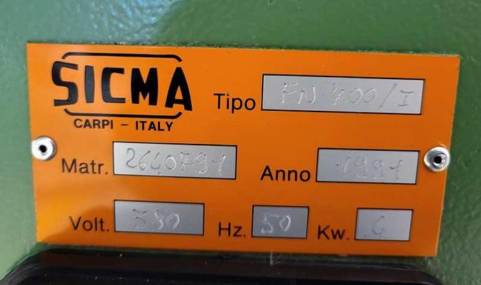 Used Sicma swivel spindle moulder FN 700-I