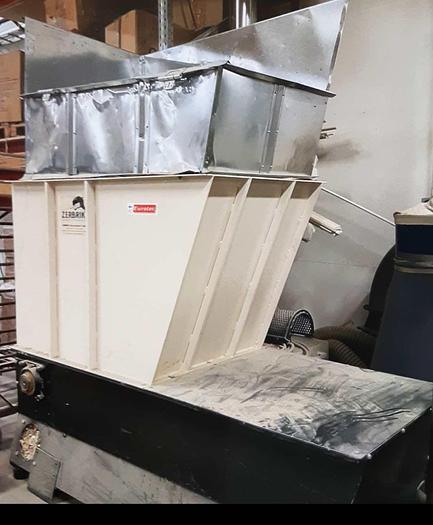 Used Zerbrik shredder series PZ 83-1