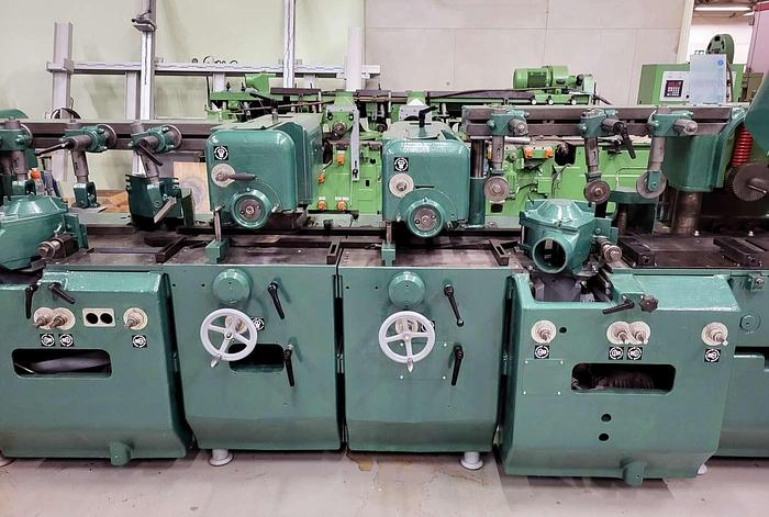 Used WACO HM200 UNIVERSAL, Planer-Moulder 10 spindle machine