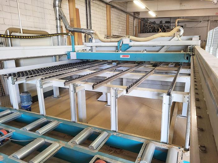 Used GIBEN Prismatic 301 SPT beam saw with lifting table