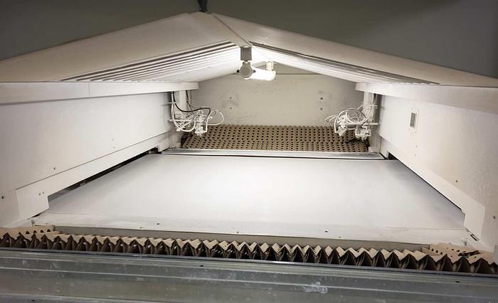 Used GIARDINA CNC-controlled automatic sprayer, DUALTECH 401-S-DRY