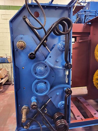 Refurbished Valonkone Debarking machine Valonkone VK26T-2 rotors with in and out feeding conveyor