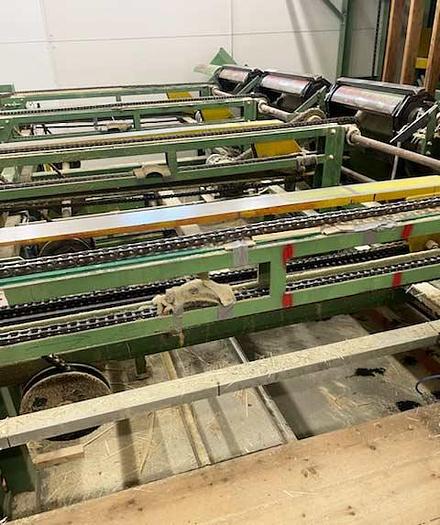 Used Complete Stacking and destacking for a saw and planer line
