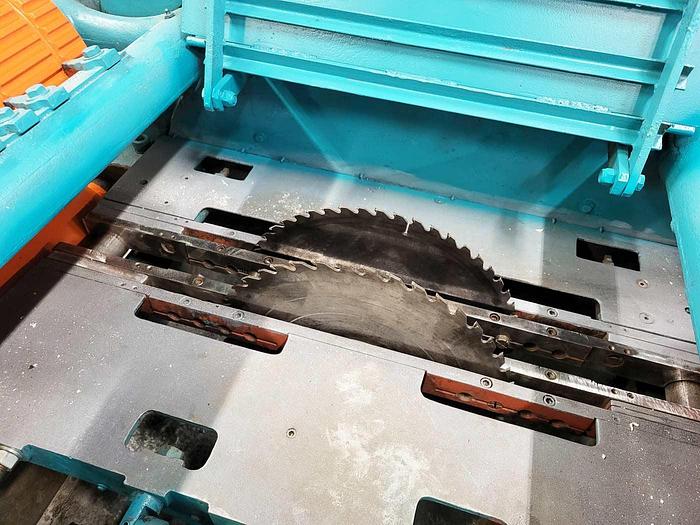 Used Söderhamn( Kockums )Edger 511-A with complete automatic mechanization