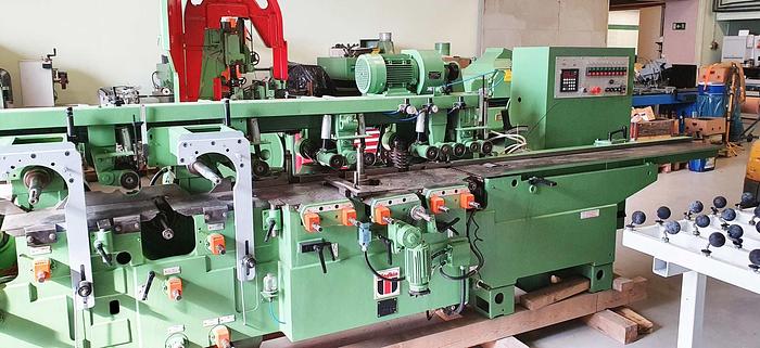 Used Wadkin planer & Moulder GA220 9-heads