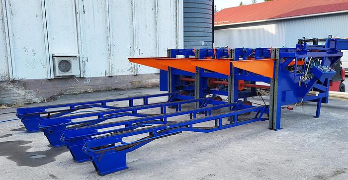 Used ALMAB Kujakon SSHK-5 Stacking line for sawn timber 6m
