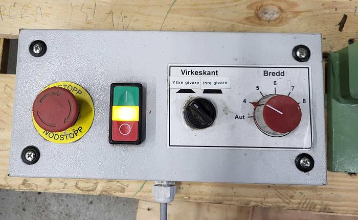 Used Söderhamn( Kockums )Edger 511-A with complete automatic mechanization