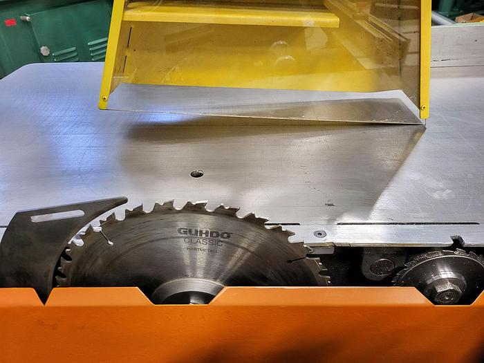 Used Panhans format table saw type 684 E 