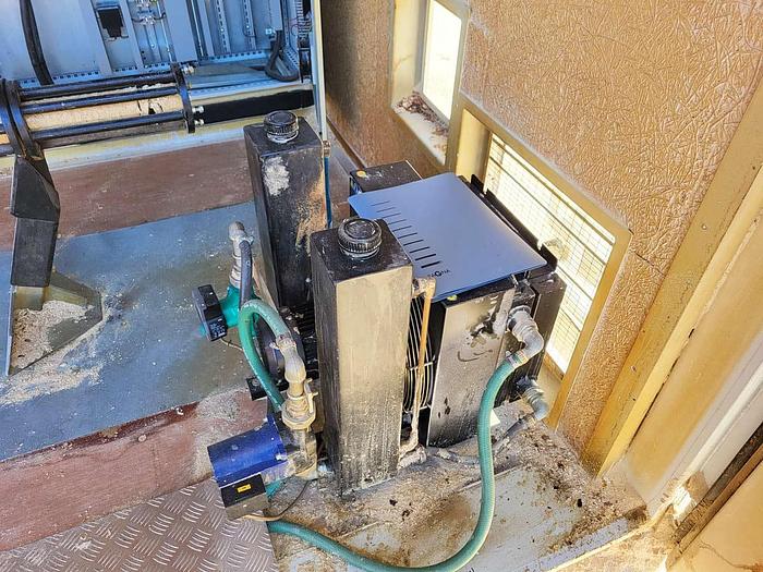 Used Mobile Briquetting plant C.F Nielsen BP 5510 automatic