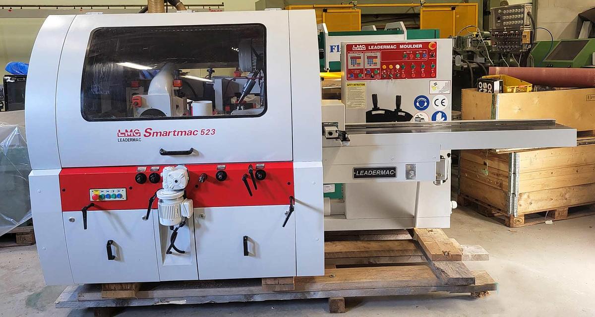 Used Leadermac SMARTMAC LMC 523S 4 side planer