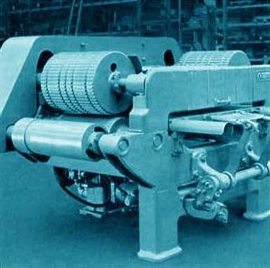 Used Söderhamn( Kockums )Edger 511-A with complete automatic mechanization