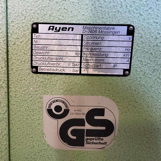 Used AYEN Dowel Drilling Machine  SKB 50