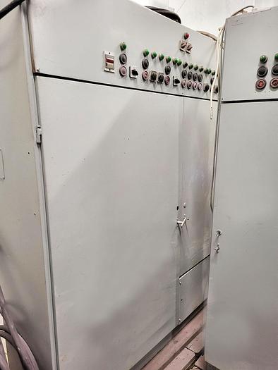 Refurbished Valonkone Debarking machine Valonkone VK26T-2 rotors with in and out feeding conveyor