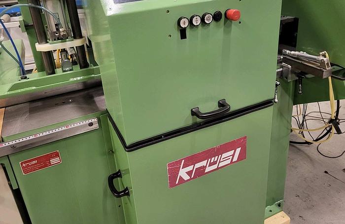 Used KRÜSI chalet building machine / log house production line type CM 40