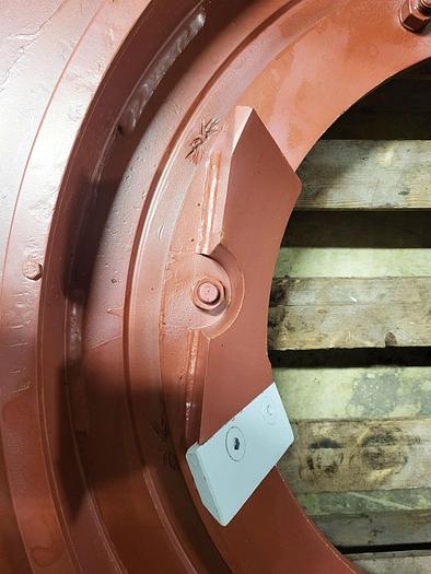 Refurbished Valonkone Debarking machine Valonkone VK26T-2 rotors with in and out feeding conveyor