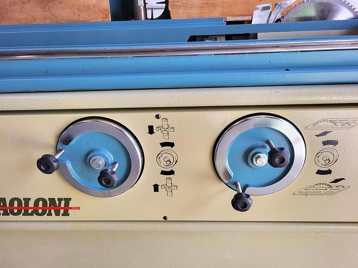 Used Paoloni TT20-I Circular saw milling machine