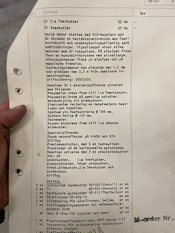 Used Waco 3000 HM-225 = Universal