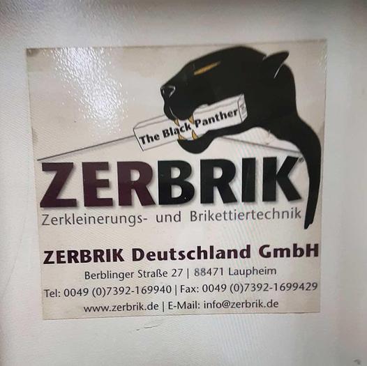Used Zerbrik shredder series PZ 83-1