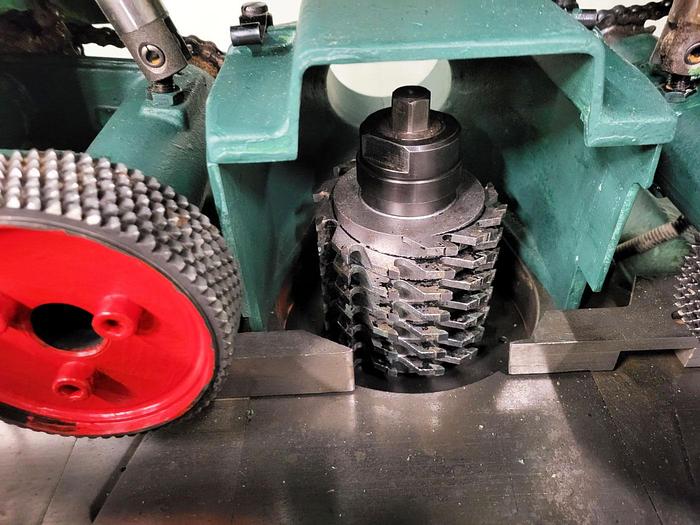 Used WEINIG Four side planer / moulder Unimat 22A, 7 spindles