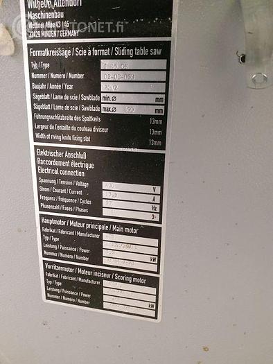 Used Altendorf Format panel saw F45
