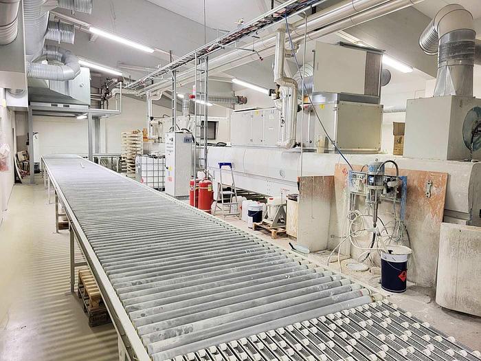 Used Giardian Flash OFF paint drying system and GP-Jet jet dryer+ IRM