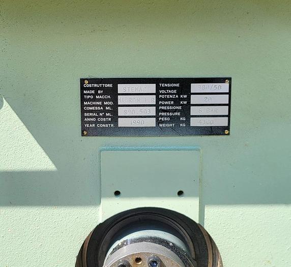 Used STEMAC wide belt sanding machine for lacquer sanding MICRON 1 R