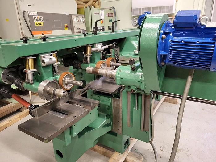 Used 1984 Weinig Germany Four side planer / moulder Unimat 22N, 7 spindles