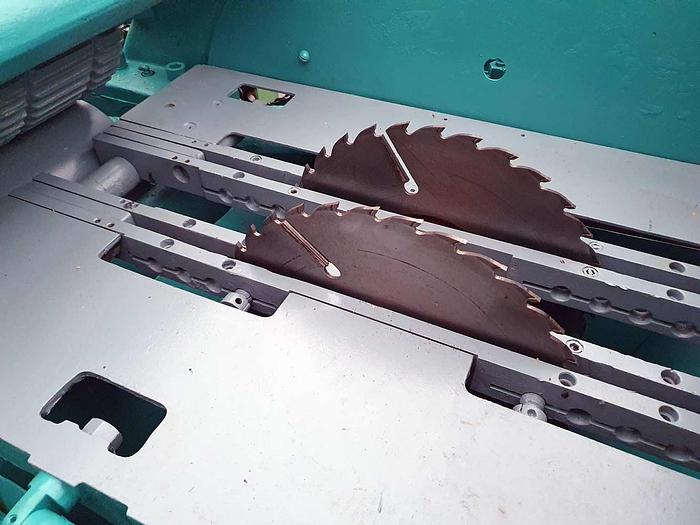 Used Söderhamn( Kockums )Edger 511-A with complete automatic mechanization