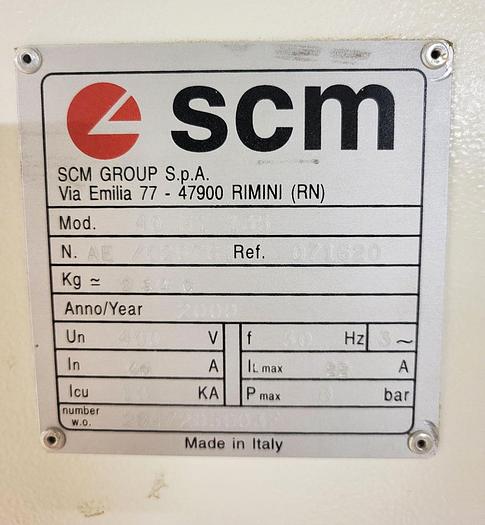 Used SCM SANDYA 40 M1 Wide belt sander