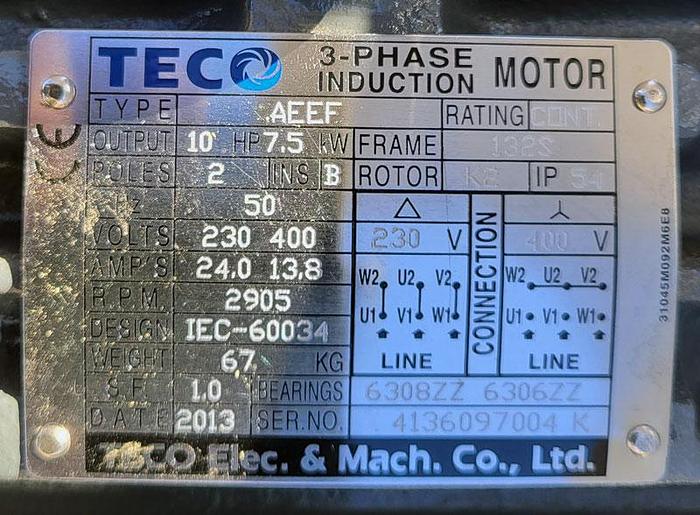 Used Europac Europac filter system EP 704 DS