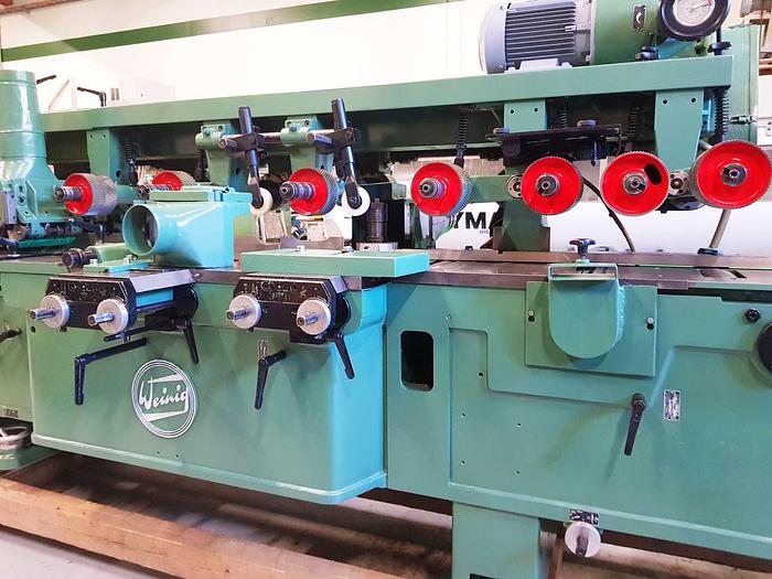 Used WEINIG planer / Moulder machine UNIMAT U22 N 6 spindles