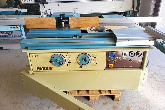 Used Paoloni TT20-I Circular saw milling machine