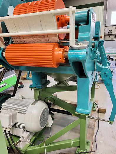 Used Söderhamn( Kockums )Edger 511-A with complete automatic mechanization