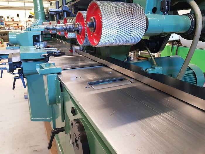 Used WEINIG planer / Moulder machine UNIMAT U22 N 6 spindles