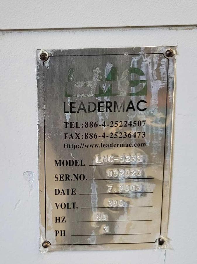 Used Leadermac SMARTMAC LMC 523S 4 side planer