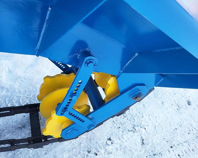 Refurbished Valonkone Debarking machine Valonkone VK26T-2 rotors with in and out feeding conveyor