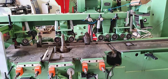 Used Wadkin planer & Moulder GA220 9-heads