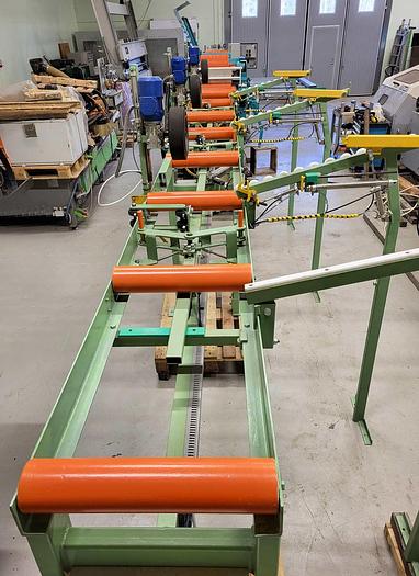 Used Söderhamn( Kockums )Edger 511-A with complete automatic mechanization