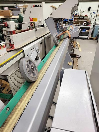 Used PAUL MKL11 CNC full optimisation cross-cut saw line