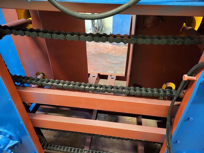 Refurbished Valonkone Debarking machine Valonkone VK26T-2 rotors with in and out feeding conveyor