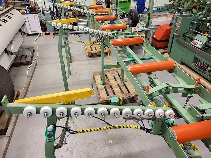 Used Söderhamn( Kockums )Edger 511-A with complete automatic mechanization