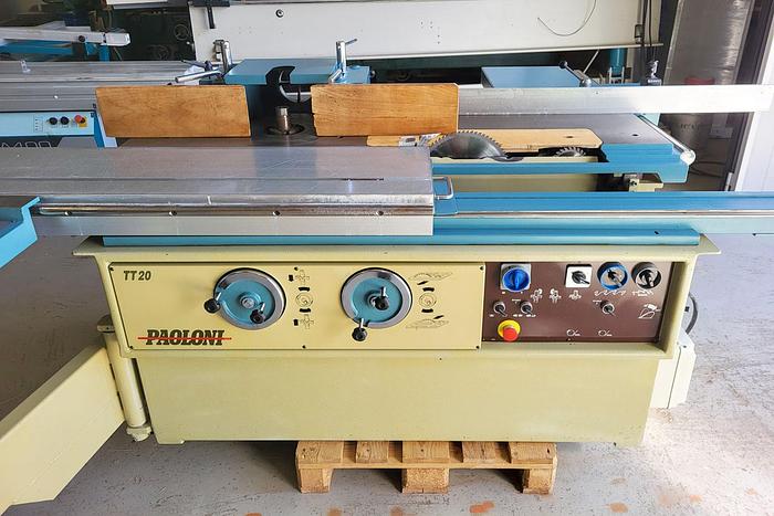 Used Paoloni TT20-I Circular saw milling machine