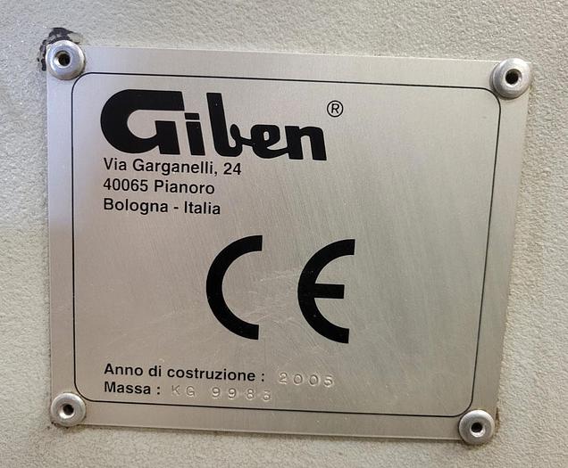 Used GIBEN Prismatic 301 SPT beam saw with lifting table